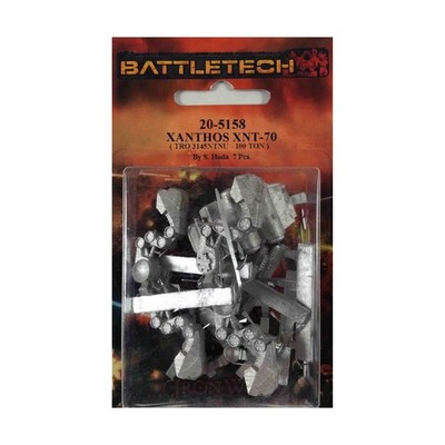 Iron Wind Battletech Mechs Xanthos XNT-70 Pack New