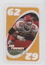 2024 Uno Fandom NFL Kansas City Chiefs Yellow Joe Thuney #62 0c4