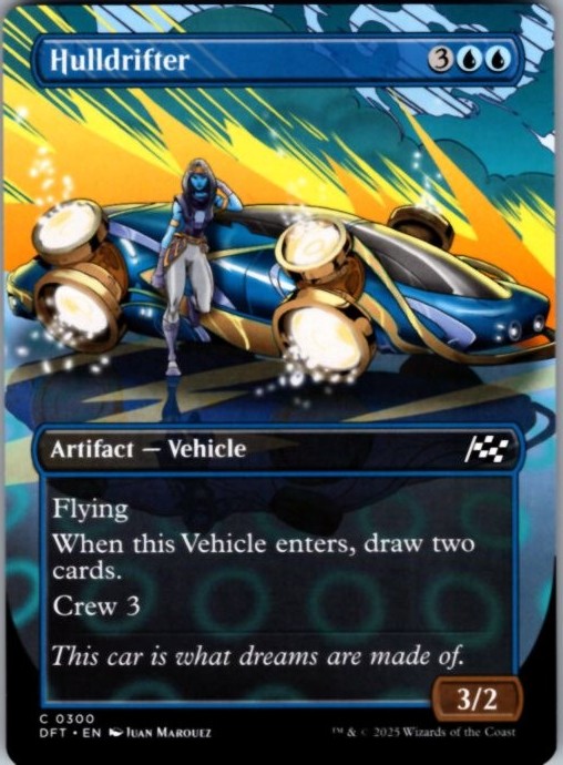 Hulldrifter (Borderless) 300 Common Aetherdrift Magic: The Gathering LP
