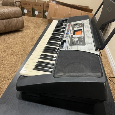 Yamaha PSR-350 Portable 61-Key Digital Keyboard with Music Stand
