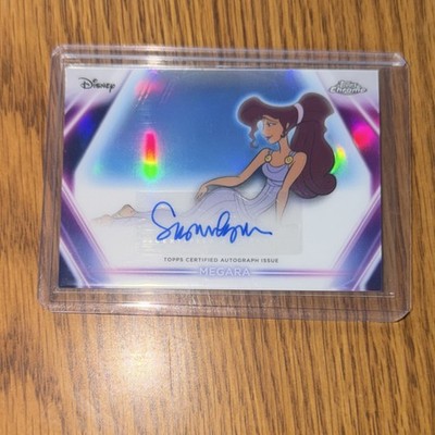 Topps 2026 Disney Neon Chrome Megara Neon Etch Autograph Susan Egan Card CNA-SE