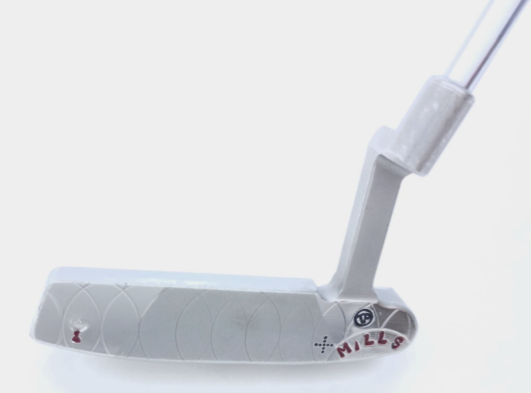 T.P. Mills HANDMADE DBD GSS Putter HTHM-000379 33.5in w/ HC & COA