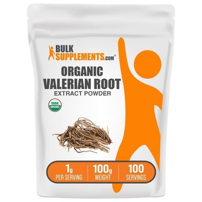 Valerian Root Extract Powder | 100g (3.5 oz) | Organic Valeriana officinalis