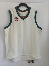 GRAUES NICHOLLS SLIPPER CRICKET TOP 2XL GRÖSSE 50 ZOLL BRANDNEU OHNE ETIKETT