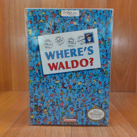 MINTY BOX CIB Where's Waldo ? complete in nes collector quality lot vgc CLEAN