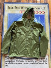 Patagonia Torrentshell 2.5L Rain Jacket Men's Large Green H2No Full Zip Hooded
