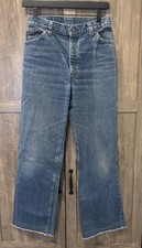 Levis Vintage Jeans Orange Tab 1977 Wide Leg Women s 26x28 USA