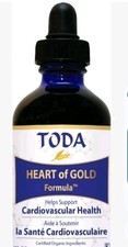 Toda Heart Of Gold Helps Support Cardiovascular Health 2 Oz 60ml New Sealed