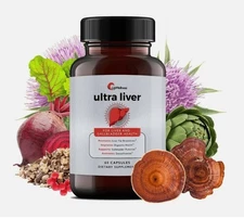UpWellness Ultra Liver Supplement-Liver Health & Gallbladder Support EXP 09/27 
