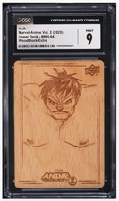 2023 🫟 CGC 9 Hulk Marvel Anime Vol 2 Woodblock Echo #WH-04 Upper Deck 