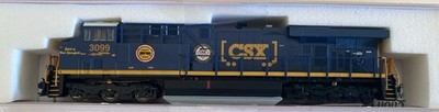 N Scale DCC Equipped FVM GE-ES44-G1 CSX Safety Train Locomotive