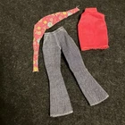 Vintage Barbie Fashion 3351 Good Sports w HTF Scarf 1972 MINTY