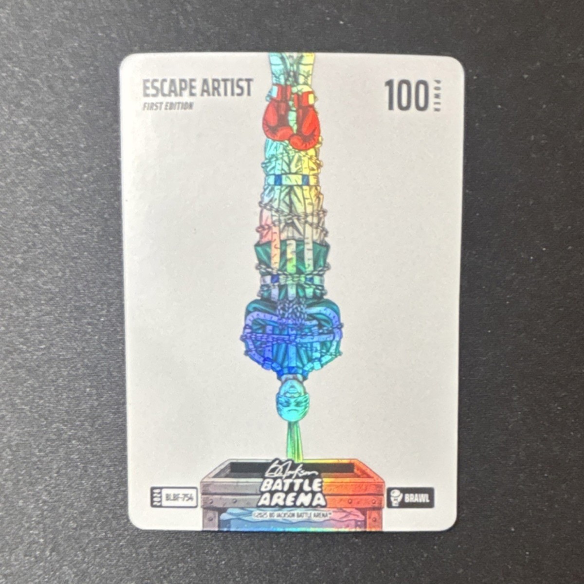 Bo Jackson Battle Arena Escape Artist First Edition Holo Card #BLJF-754