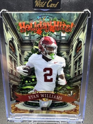 Ryan Williams 2/2 2025 Wild Card Holiday Hits Alabama
