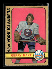 1972-73 O-Pee-Chee 139 Gerry Hart New York Islanders Rookie Card AAB. rookie card picture