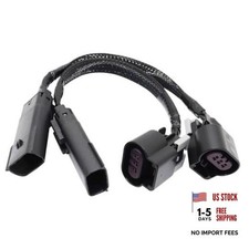 2pcs Left Right Led Headlight Headlamp Wiring Connector Hid Adapter Conversion