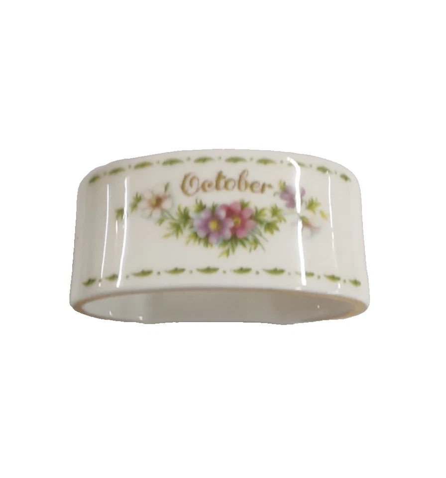 Anelli per tovaglioli-Royal Albert-Bone China England - Immagine 2 di 2