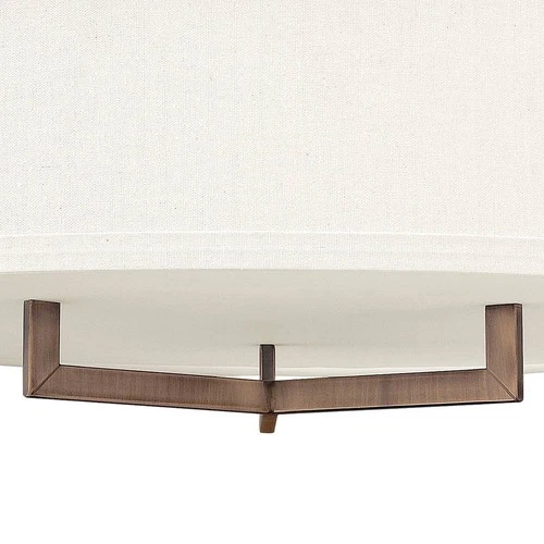 Hinkley Hampton 26" Wide Brushed Bronze Ceiling Light - Picture 5 of 6