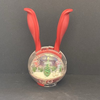 Vintage CHEF'N PEPPER MILL GRINDER Holiday Scene Pre-Owned RARE