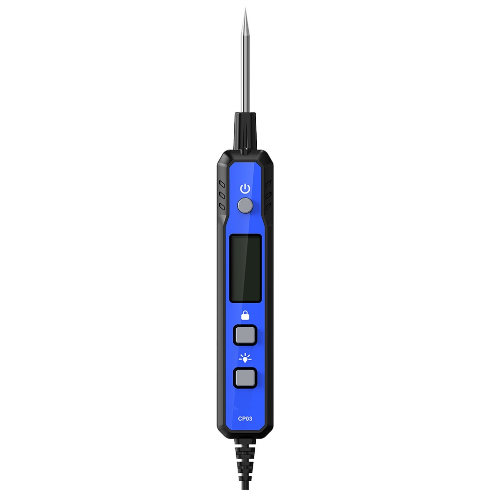 1Pc 0.8V-100V DC Smart Automotive Test Light Buzzer Circuit Tester w/Sharp Probe