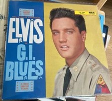 Elvis Presley G.I. Blues Vinyl Soundtrack RCA Victor LSP 2256 Deutsche Pressung