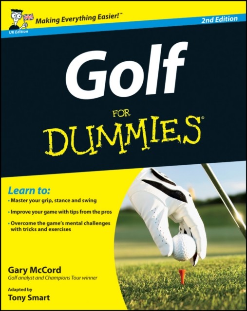 Golf For Dummies by Gary McCord (Paperback Book)