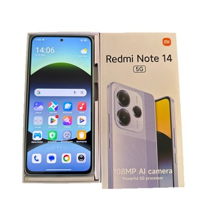 Xiaomi Redmi Note 14 5G Smartphone 8+256GB 6,67'' AMOLED Coral Green