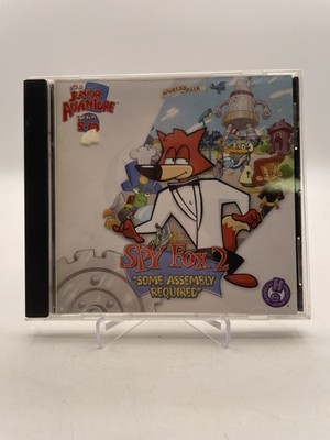 Spy Fox 2 Some Assembly Required PC CD-ROM Game Humongous Entertainment Win/Mac
