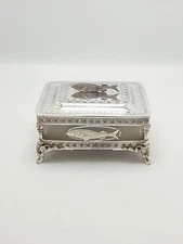Antique Edwardian Silver Plate Sardine Dish by Walker and Hall – circa 1905