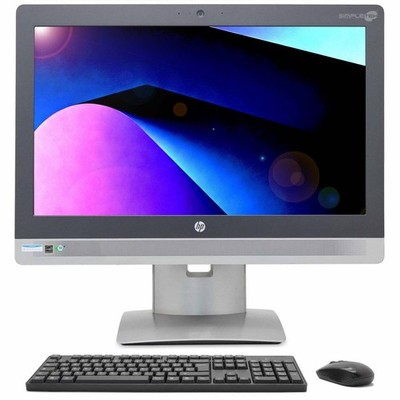 HP 600 G2 All In One AIO 22'' Celeron Windows 10 Pro 16GB 480GB Computer DVD-RW