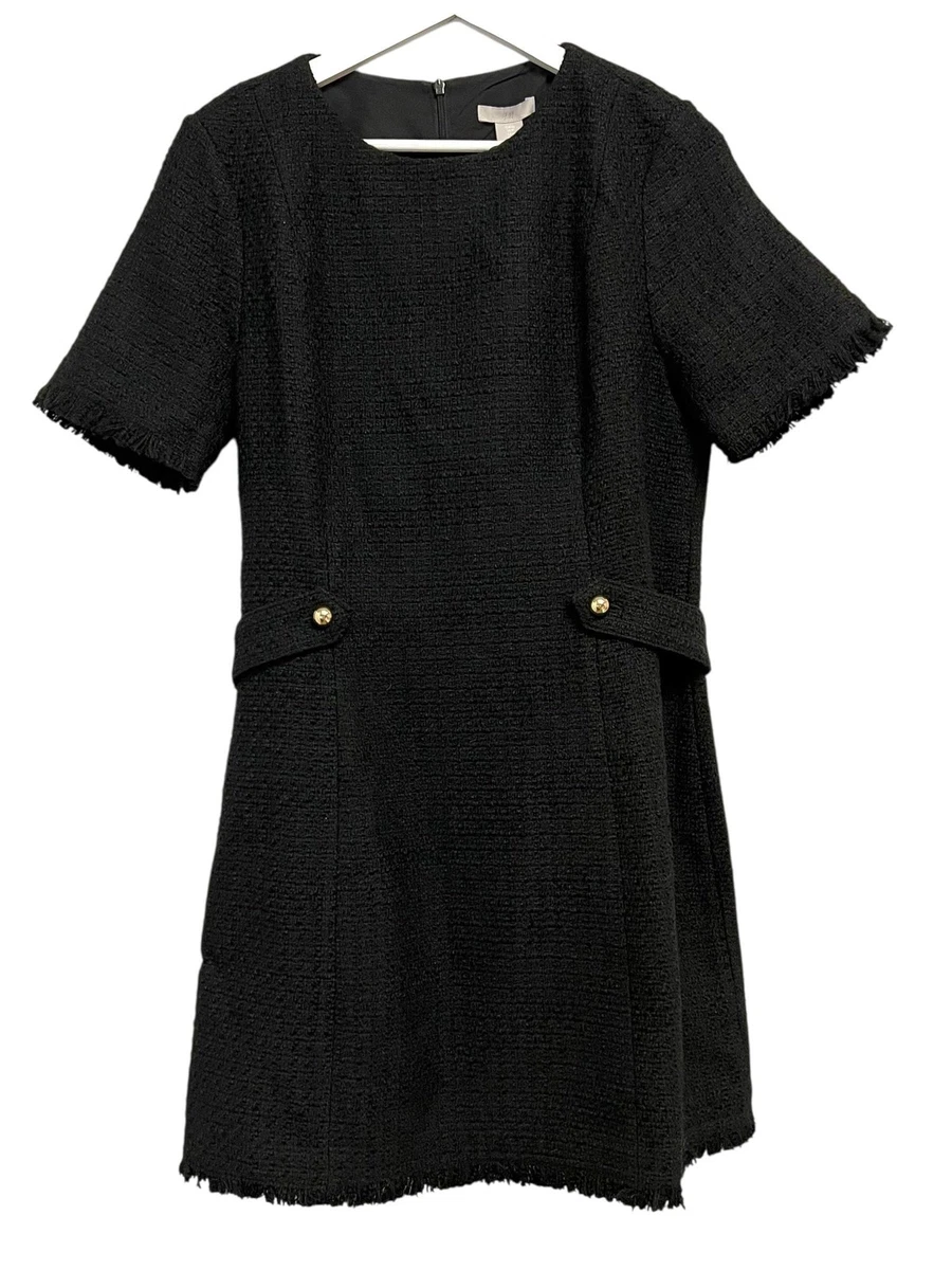 off the shoulder black knit dress Michaela Black Off The Shoulder Knit Dress