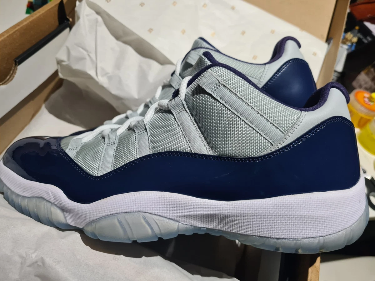 Nike Air Jordan 11 XI Retro Low Georgetown Mens size 13 Basketball Shoes Rare! Jordan 11 Retro Low Georgetown | eBay main image 4
