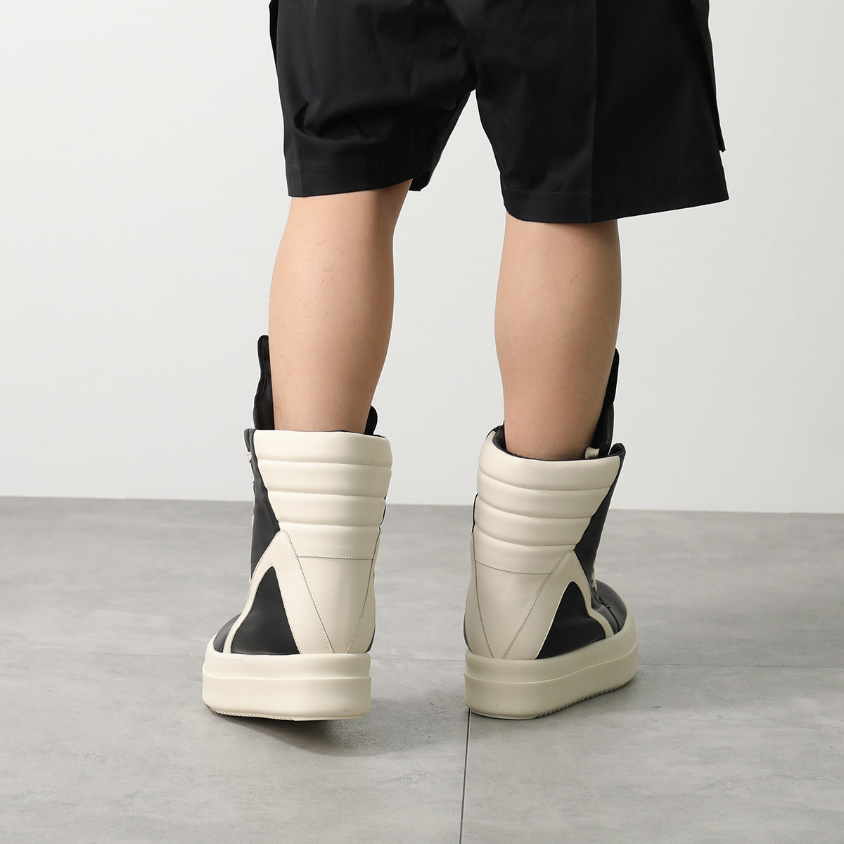Rick Owens MEGA GEOBASKET Sneakers RU01E5855 LCO Men's High