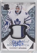2015-16 Upper Deck The Cup Rookie 25/249 Garret Sparks #140 Patch Auto 1m8
