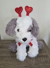 Beverly Hils Teddy Bear Co. Valentine's Day Puppy Plush 10" New With Tags