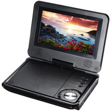IMPECCA 7-inch Portable DVD Player 270  Swivel Screen USB/SD 5 Hour Playback