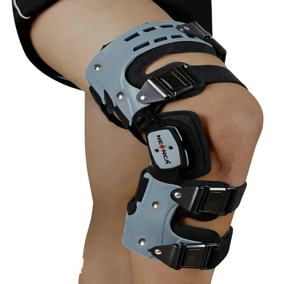 Rodillera ajustable para soporte ACL, MCL, PCL transpirable (lado derecho) Foto 2 de 4