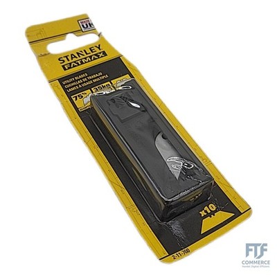 STANLEY FatMax Trapezklingen (0.65 mm Klingenstärke, S3-Technologie, bruchfest b