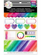 The Happy Planner Watercolor Brights 401 Piece Planner Accessory Kit