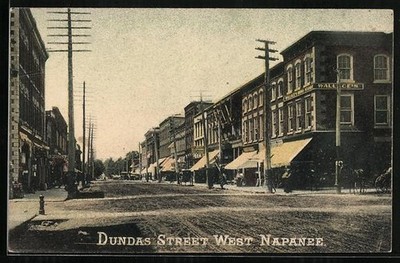 Ansichtskarte West Napanee, Dundas Street 