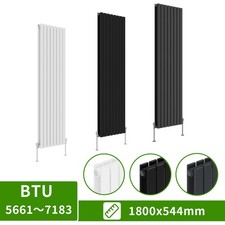 Vertical Designer Flat Panel Rads Column Tall Upright Central Heating Radiator