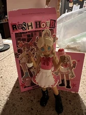 Pop MART Peach Riot Rush Hour Series Blind Box Figure Poppy Ice Cream Parlor