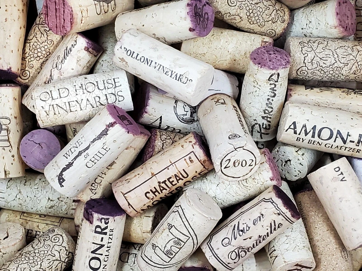 1000 Mitades De Corcho Natural – Tapones De Vino Precortados Para Manualidades, Artesanía Y Decoración