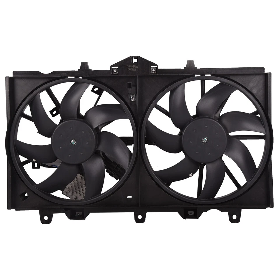 Ventilador condensador radiador 214814GA0A con módulo compatible con Infiniti Q50 2014-2018 Foto 2 de 4