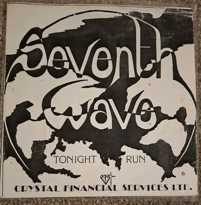 Seventh Wave - Tonight / Run 7'' Vinyl Single 1989. Thomas Fry Window Co. S.W.1