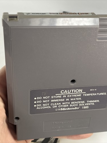Castlevania 3 III: Dracula's Curse (Nintendo NES) w part of manual Tested - Picture 11 of 24
