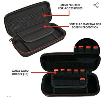 EVORETRO Nintendo switch lite case Black