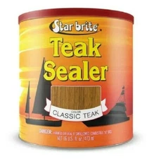 Star Brite 88016 Tropical Teak Oil Sealer Classic Teak Color 16 oz.