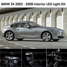 PREMIUM for BMW E85 E86 COUPE Z4 2002 -2008 INTERIOR FULL KIT SET BULBS WHITE