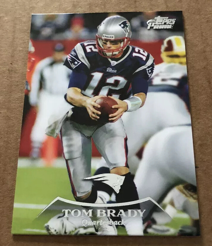 2010 TOPPS - TOM BRADY - TOPPS PRIME HOBBY VERSION #130 - PATRIOTS G.O.A.T $$$